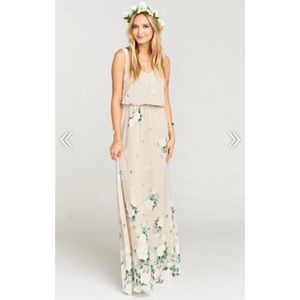 Kendall Maxi Dress - Bouquet Toss